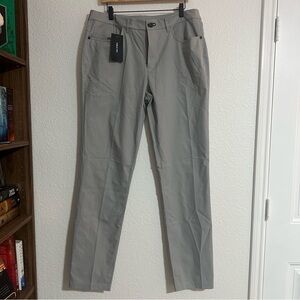 NWT Public Rec Men’s Dealmaker Pant Fog  Size 34x36 Athleisure Golf Business